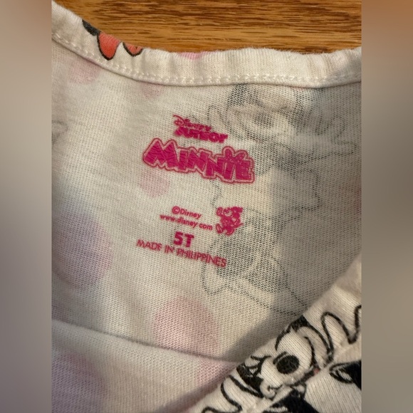 Minnie Mouse Disney Toddler Girl Print Skater Dress, Size 5T - Picture 2 of 6